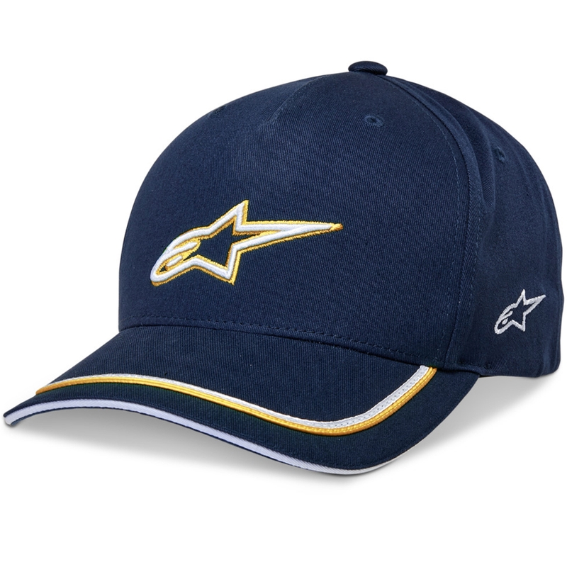 Alpinestars Ascencion Snapback kapa modro-zlata