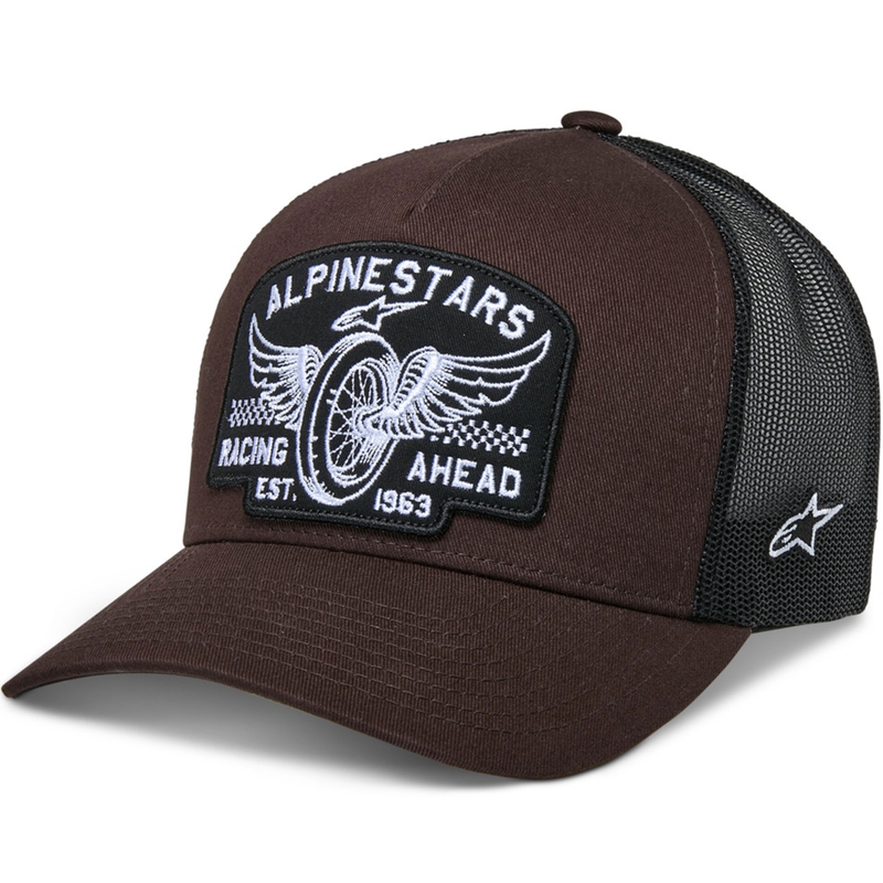 Alpinestars Heritage našitek kapa rjavo-črna