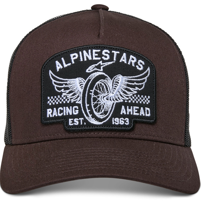 Alpinestars Heritage našitek kapa rjavo-črna