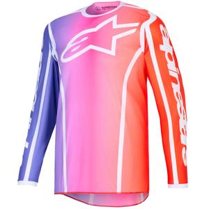 Motokros dres Alpinestars Fluid Apex večbarvni
