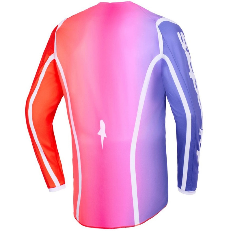 Motokros dres Alpinestars Fluid Apex večbarvni