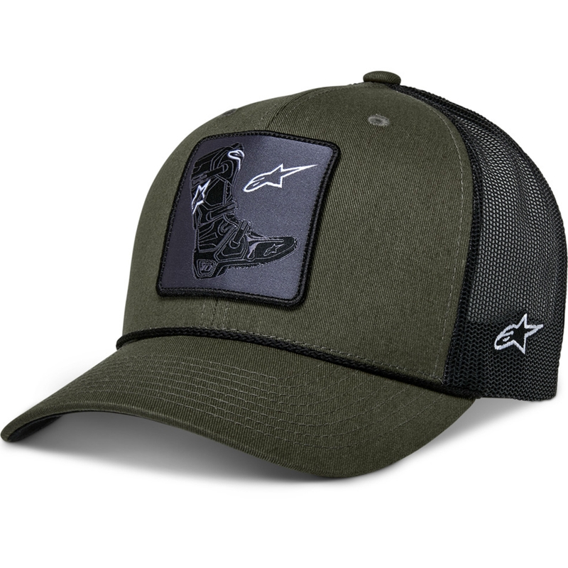 Alpinestars kapa Booted zeleno-črna