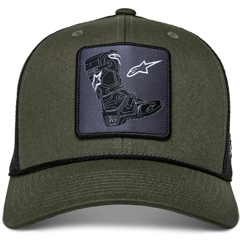 Alpinestars kapa Booted zeleno-črna
