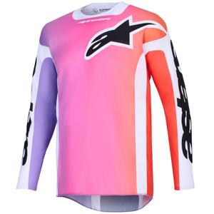 Večbarvna motokros majica Alpinestars Racer Air Portl