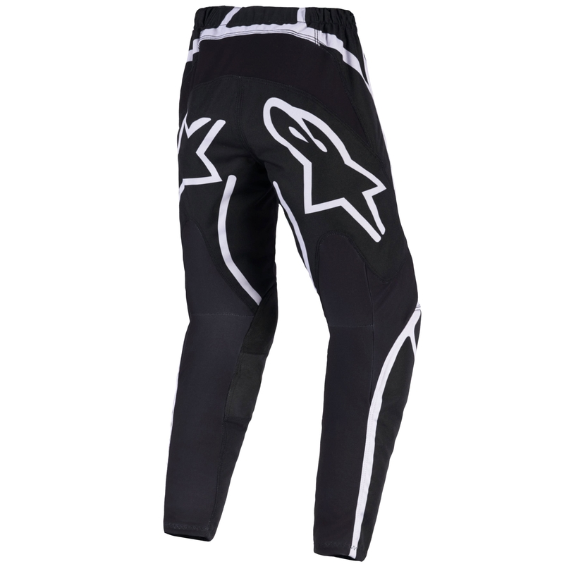 Motokros hlače Alpinestars Fluid Apex črno-sive