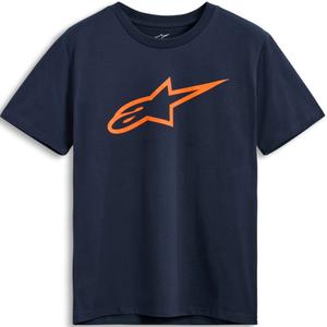 Majica Alpinestars Ageless 2.0 CSF modro-oranžna