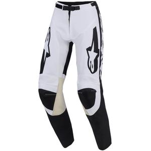 Motokros hlače Alpinestars Racer Riway belo-črne