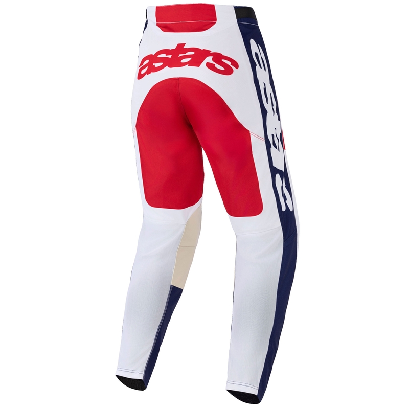 Motokros hlače Alpinestars Racer Riway belo-modro-rdeče
