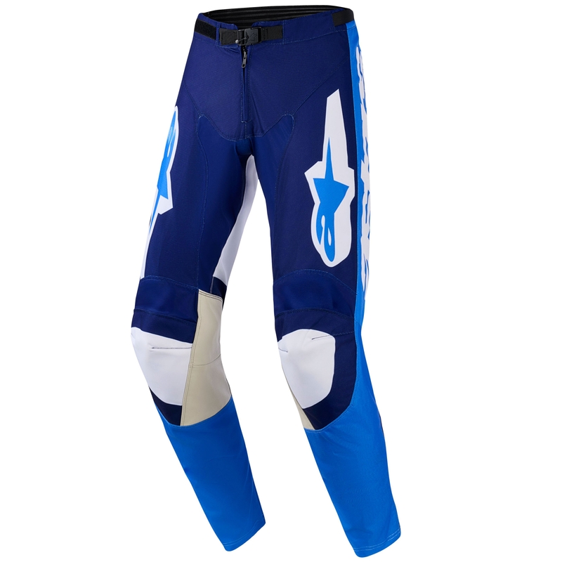 Motokros hlače Alpinestars Racer Riway modro-svetlo modro-bele
