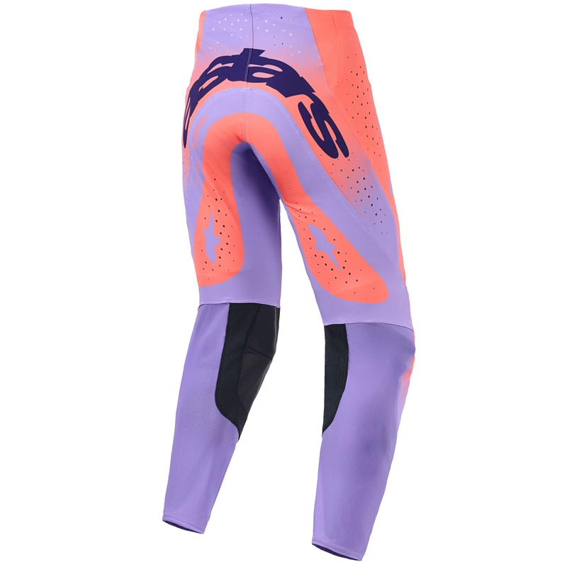 Alpinestars Supertech Scenz motokros hlače oranžno-koralno-vijolične