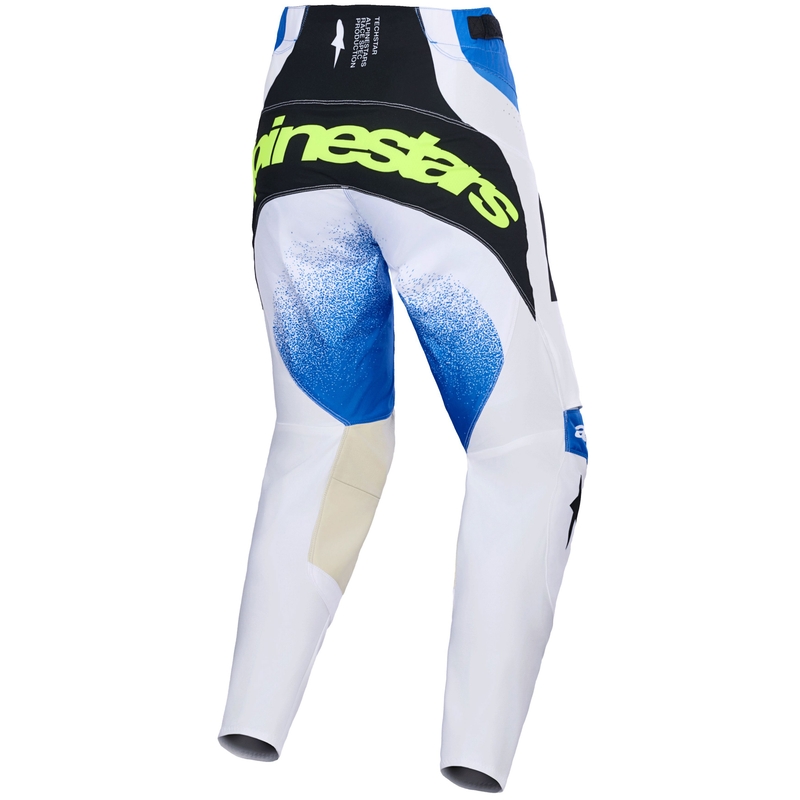 Motokros hlače Alpinestars Techstar Knif modro-črne-fluo rumene