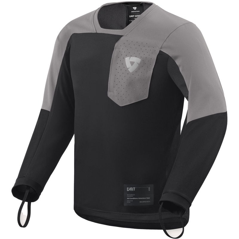 Motokros dres Revit Sierra 2 črno-siv
