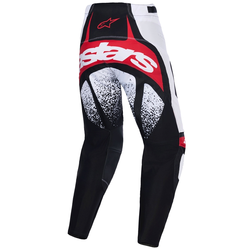Motokros hlače Alpinestars Techstar Nomur črno-belo-rdeče
