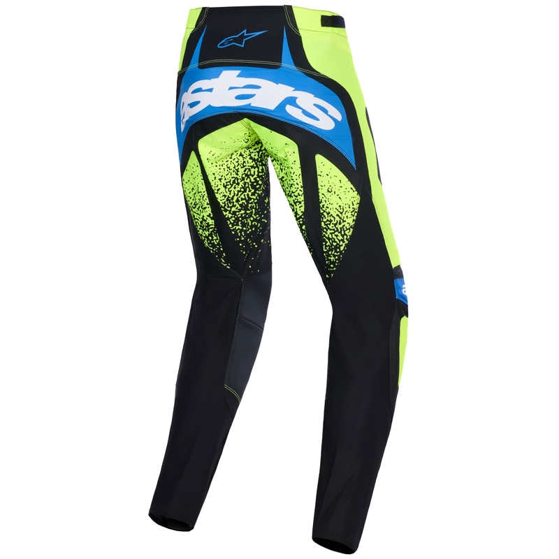 Motokros hlače Alpinestars Techstar Nomur temno modro-fluo rumeno-modre