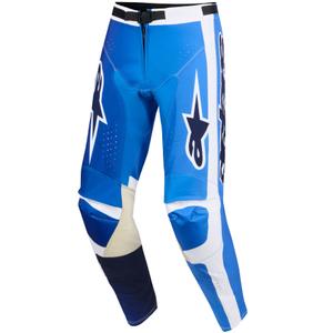 Motokros hlače Alpinestars Racer Air Portl modro-bele