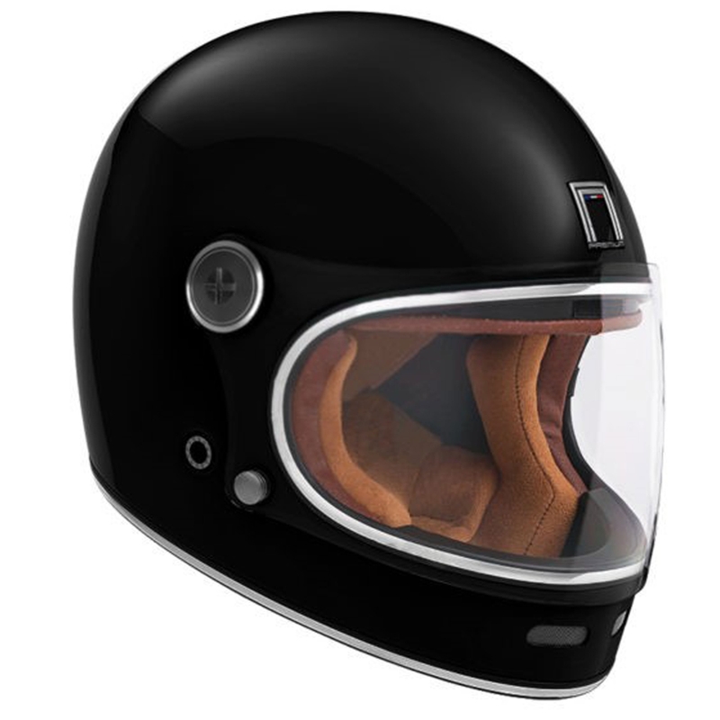 Celoobrazna motoristična čelada NOX PREMIUM Revenge črna mat