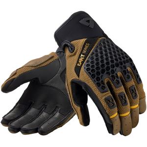 Moto rokavice Revit Caliber 2 črno-rjave barve