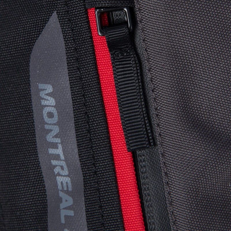 Moto jakna Oxford Montreal 4.0 Dry2Dry™ črno-sivo-rdeča