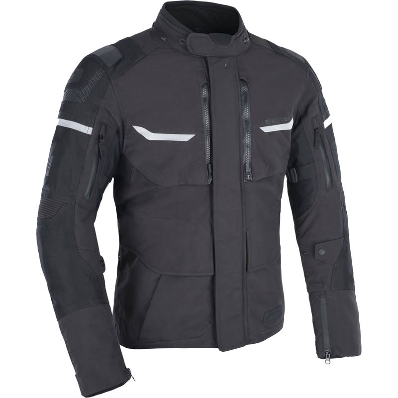 Moto jakna Oxford Advanced Stormland Dry2Dry™ črne barve