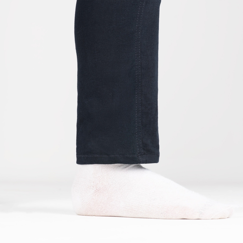 Ženske motoristične kavbojke OXFORD ORIGINAL APPROVED SUPER STRETCH JEANS AA SLIM FIT modre indigo