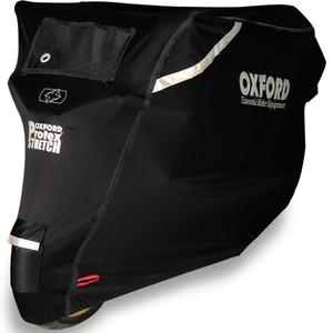Prevleka za motor Oxford Protex Stretch Outdoor s klimatsko membrano, črna