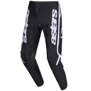 Otroške motokros hlače Alpinestars Fluid Apex črno-sive