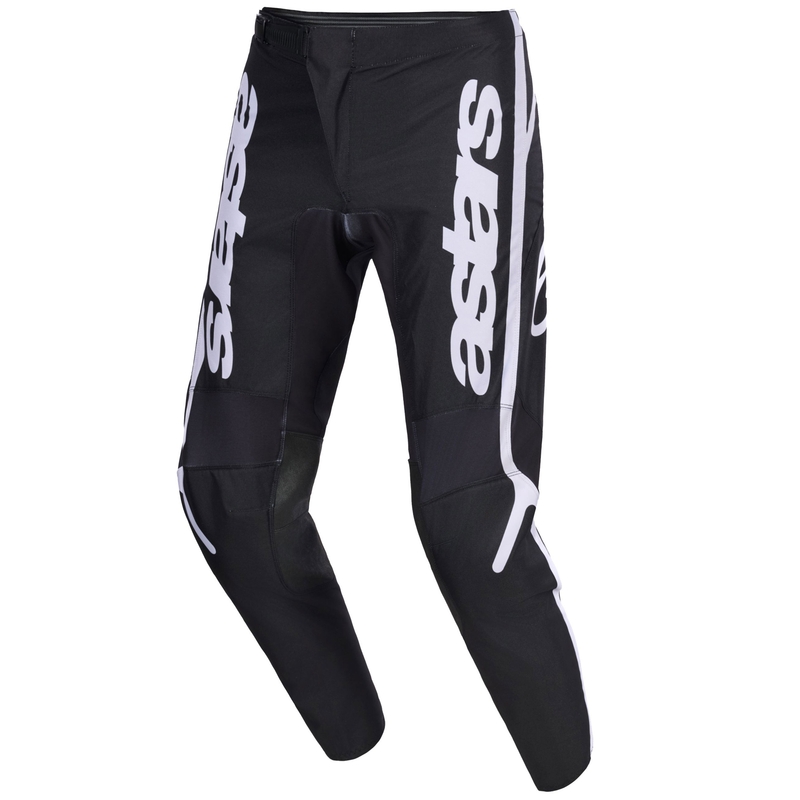 Otroške motokros hlače Alpinestars Fluid Apex črno-sive