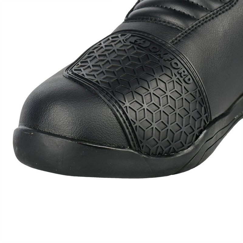 Moto škornji Oxford Tracker 2.0 Dry2Dry™ črne barve