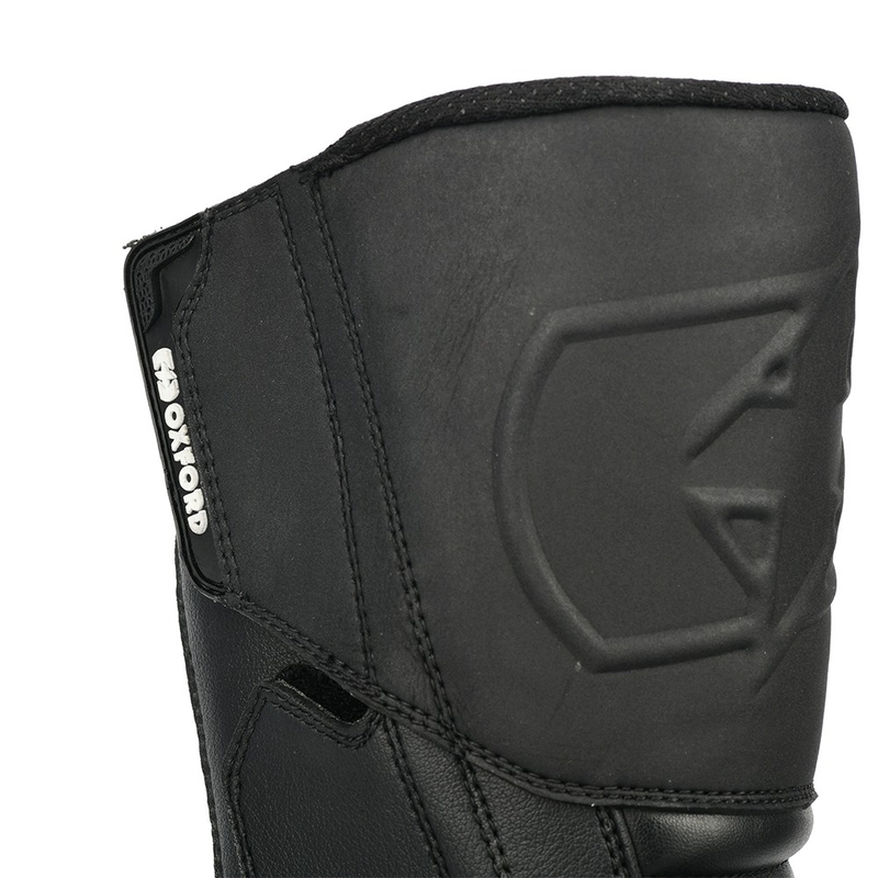 Moto škornji Oxford Tracker 2.0 Dry2Dry™ črne barve