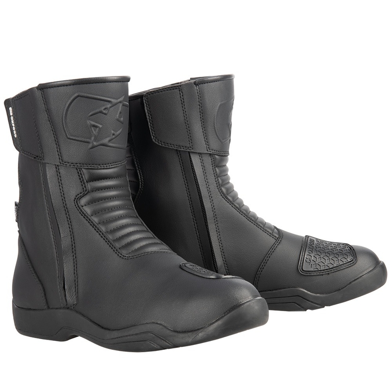 Moto škornji Oxford Warrior 2.0 Dry2Dry™ črne barve