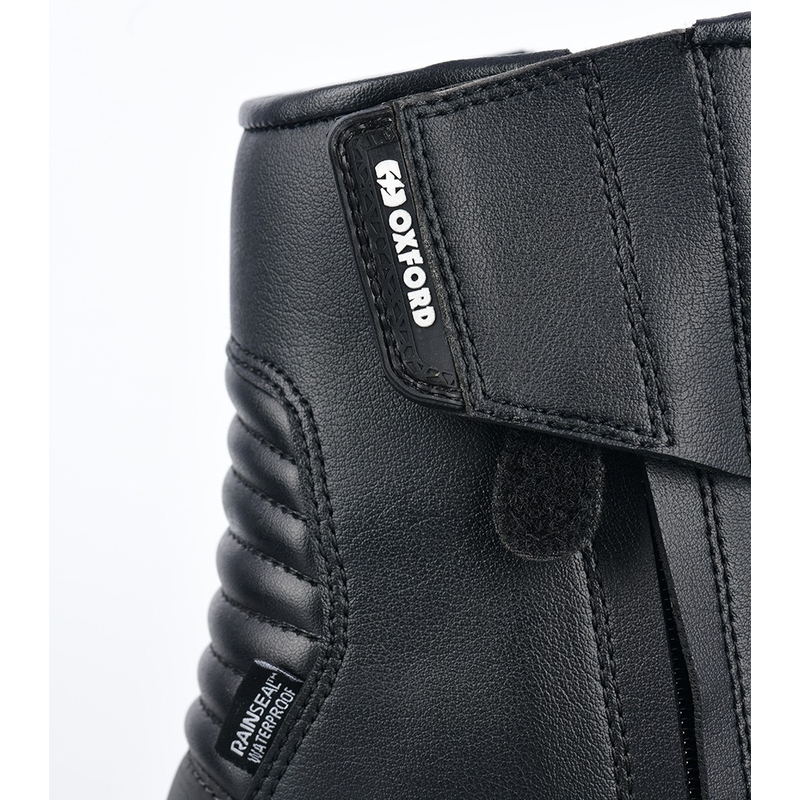 Moto škornji Oxford Warrior 2.0 Dry2Dry™ črne barve