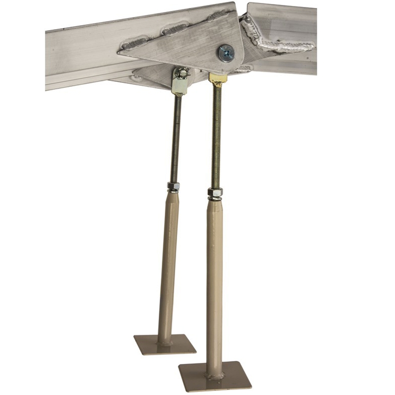 Zložljiva aluminijasta klančina Q-TECH HD 1 par