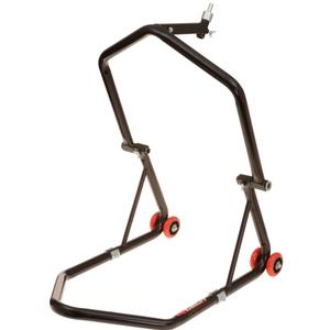 Stojalo za motor Q-TECH spredaj - za očala/zadaj črno
