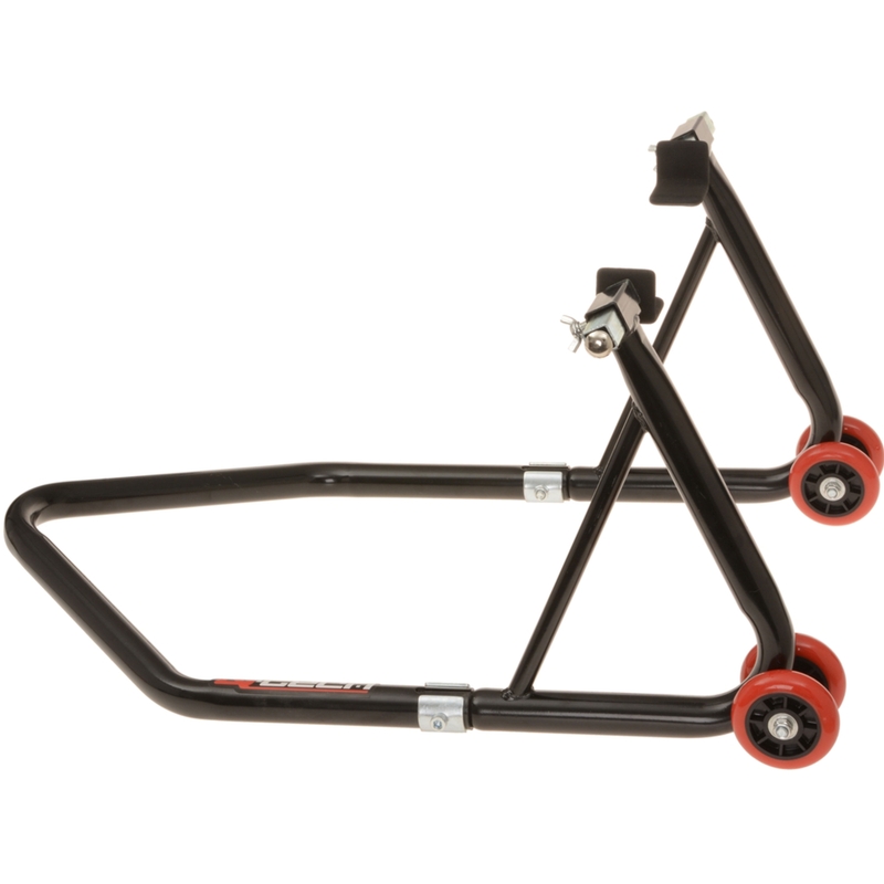 Stojalo za motor Q-TECH spredaj - za očala/zadaj črno