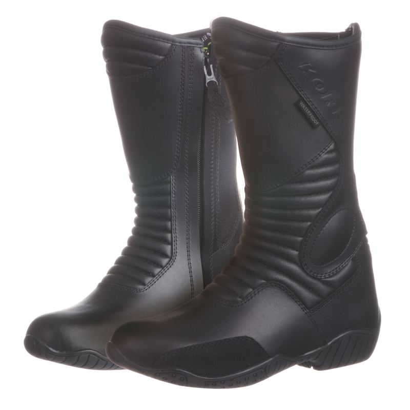 Ženske Kore Touring Lady Black Motorcycle Boots razprodaja