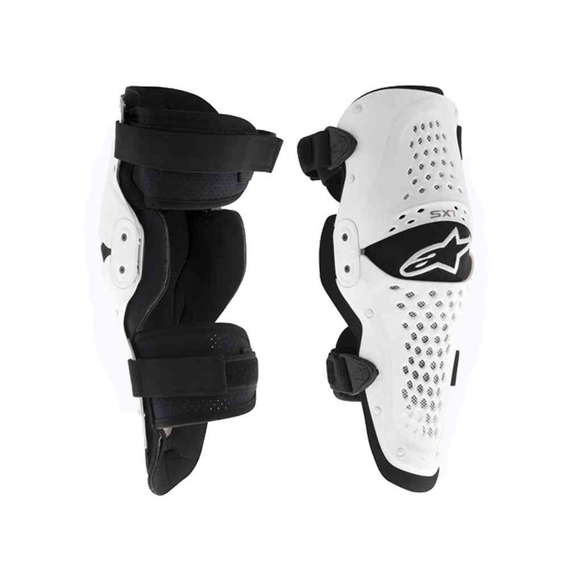 Ščitniki za kolena Alpinestars SX-1 belo-črni