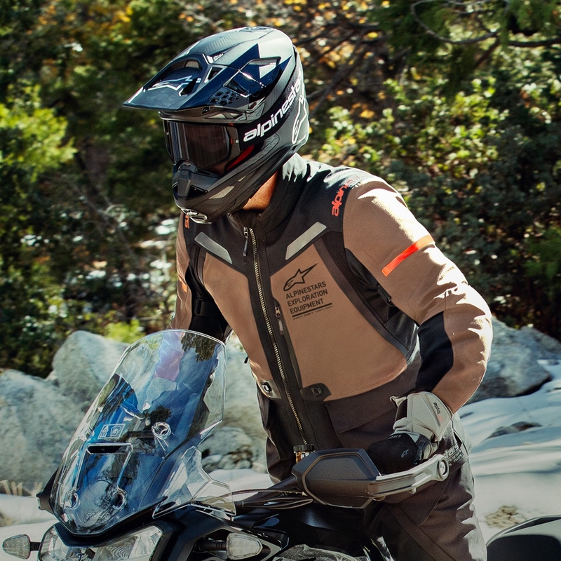 Alpinestars ST-7 Gore-Tex jakna rjavo-črna