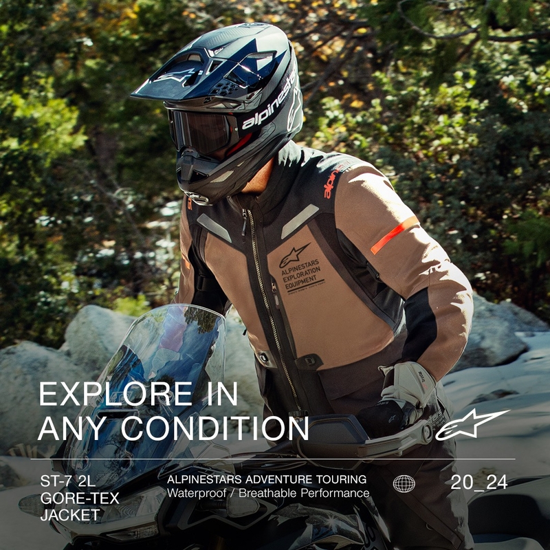 Alpinestars ST-7 Gore-Tex jakna rjavo-črna
