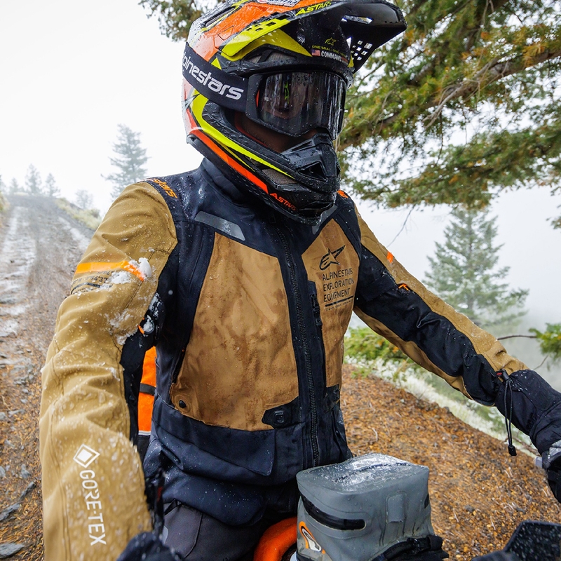 Alpinestars ST-7 Gore-Tex jakna rjavo-črna