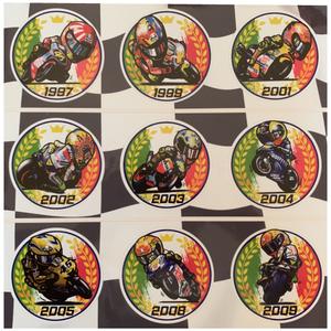Komplet nalepk Valentino Rossi