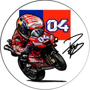 Andrea Dovizioso ART nalepka