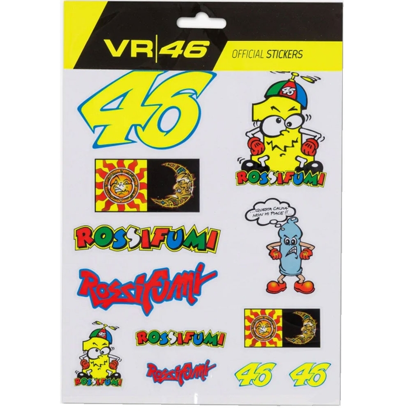 Komplet nalepk VR46 Valentino Rossi - Heritage