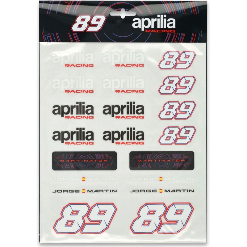 Komplet nalepk Jorge Martin - Aprilia A4