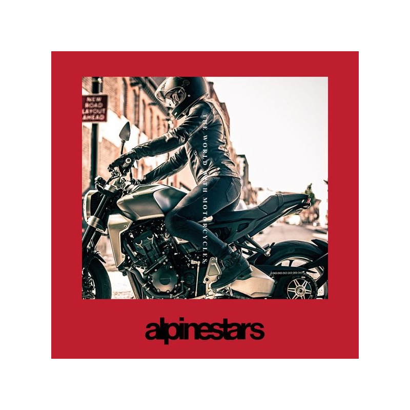 Ženske motoristične pajkice Alpinestars Banshee črne