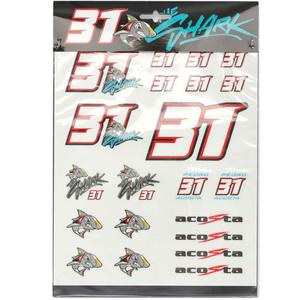 Komplet nalepk Pedro Acosta - MotoGP
