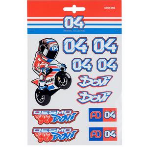 Komplet nalepk Andrea Dovizioso