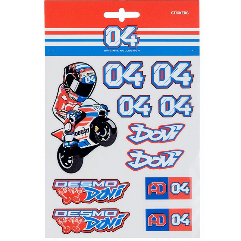 Komplet nalepk Andrea Dovizioso