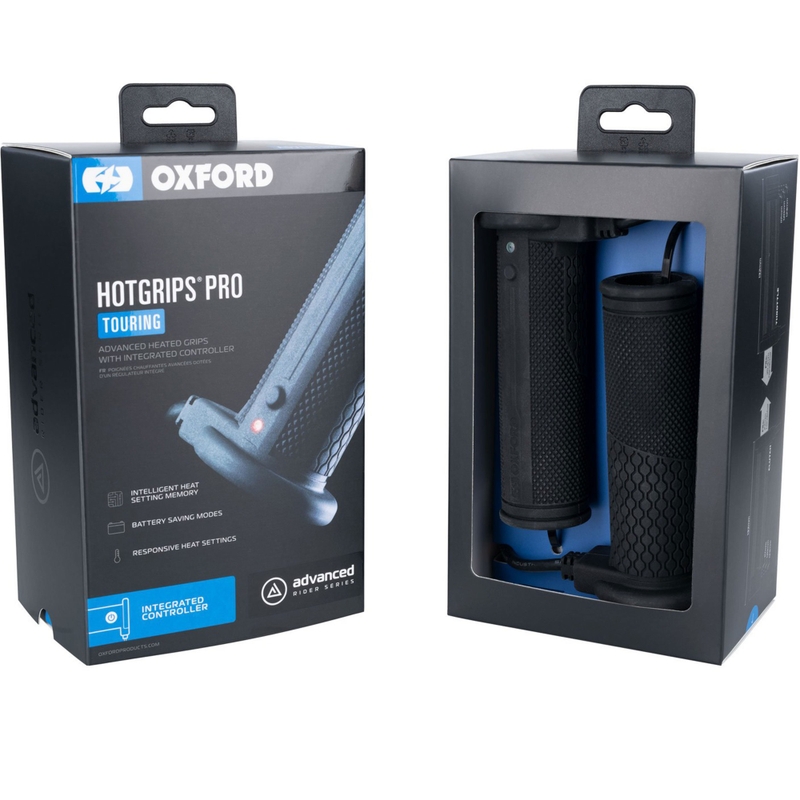 Oxford Hotgrips PRO Touring ogrevani ročaji z integriranimi krmilnimi elementi v ročaju