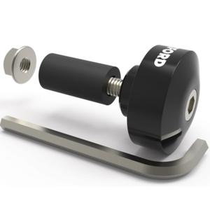 Oxford krmila, uteži za krmilo z redukcijo, črne barve, 1 par