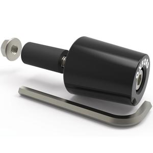 Oxford krmila, 3 uteži za krmilo z redukcijo, črne barve, 1 par